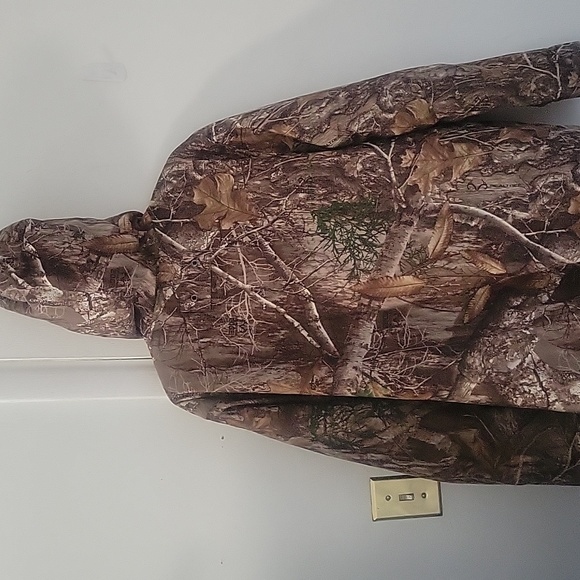 Realtree mens edge padding jacket size large body lining sleeve hood lining - Picture 10 of 10